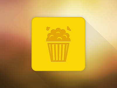 Popcorn Icon illustrations