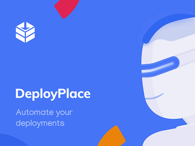 DeployPlace on dribbble! app branding continuous delivery deploy deployment devops illustration saas vector web