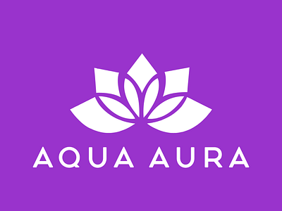 Aqua Aura business logo design flat logo graphic design logo logo maker modern logo