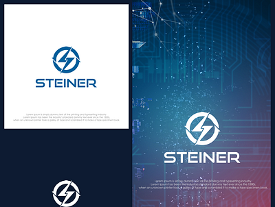 steiner business logo design flat logo graphic design logo logo maker modern logo