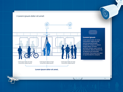 Illustrative scheme for surveillance system company