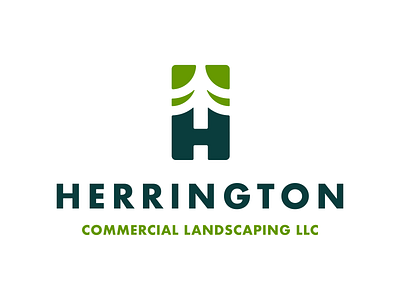 Herrington Commercial Landscaping Logo Design brand identity brand identity design branding branding agency branding design branding studio design graphic design landscaping logo logo design rebranding visual identity design