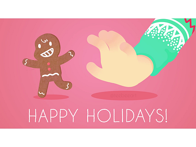 Gingerbread Animation animation bright colors graphic design motion graphics