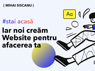 Website Design AD facebook ad free freelancer illustration moldova web design website design