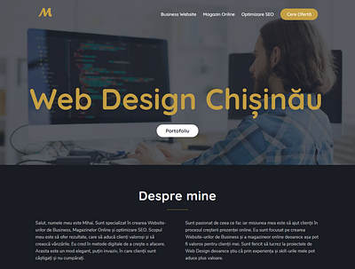 Freelacer Web Designer | mihaisiscanu.com chisinau freelance freelancer moldova portofolio web web design webdesign website website design