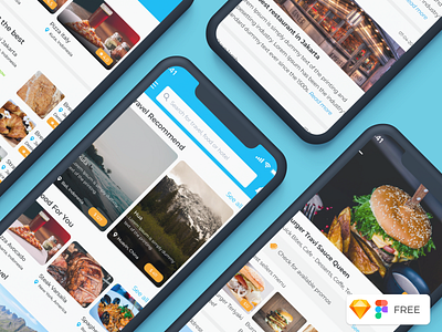 Travi UI Kit - Freebies android food app free freebies ios product design travel app ui ui design ux ux design ux ui