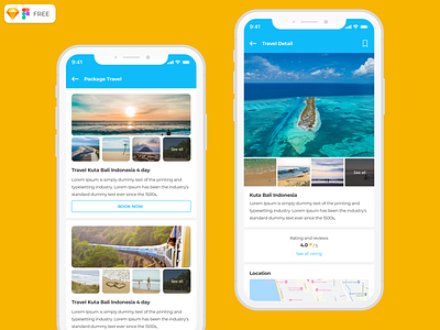 Travi UI Kit - Freebies freebies inspiration ios iphonex travel travel app ui uidesign uiux ux uxdesign