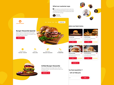 Web Landing Page Apal - Freebies