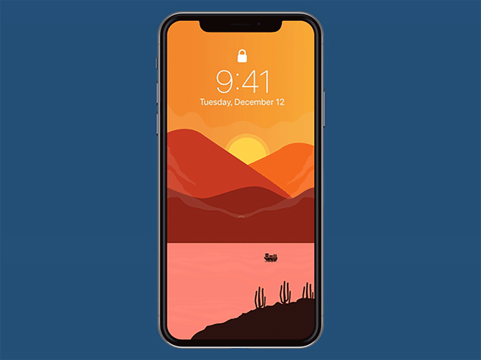 Wallpaper ios and android - Freebies android background free freebies illustration ios iphone landscape product design ui ux vector wallpaper