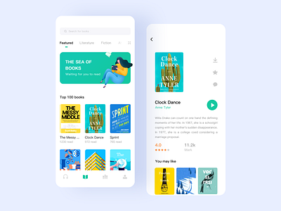 Books and audiobook app