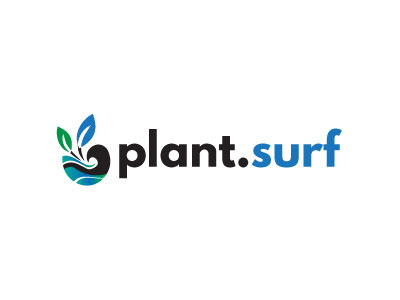 Plant Surf - Logo Design 🌿 branding design logo