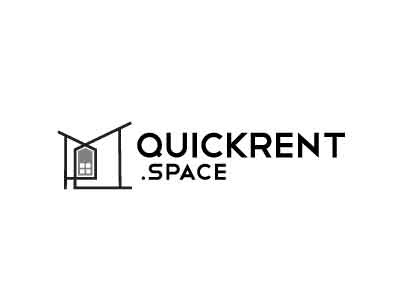 Quick Rent - Logo Design 🏠 architecture branding building design logo