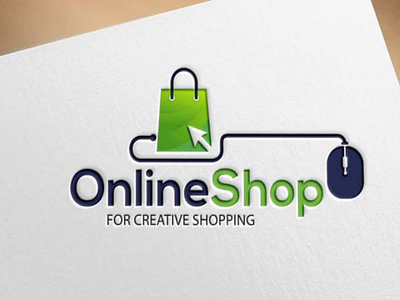 Online shop logo logo logo design online logo