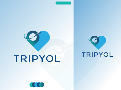 travel logo for tripyol4 animation branding design graphics illustration logo logo logo design logo letter logo logos logos love logo travel travel logo