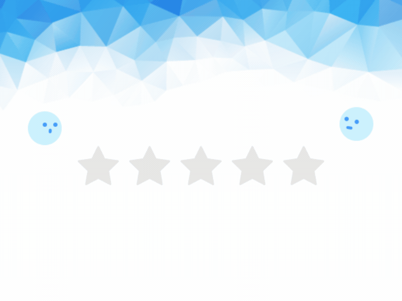 5 Stars Rating Animation illustration motion graphics rating