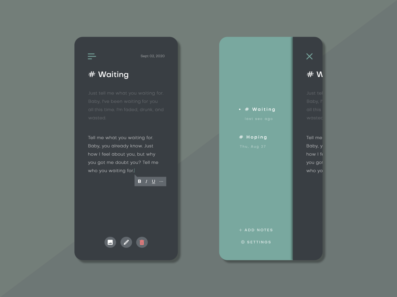 Note-Taking App by Yusron Taufiq on Dribbble