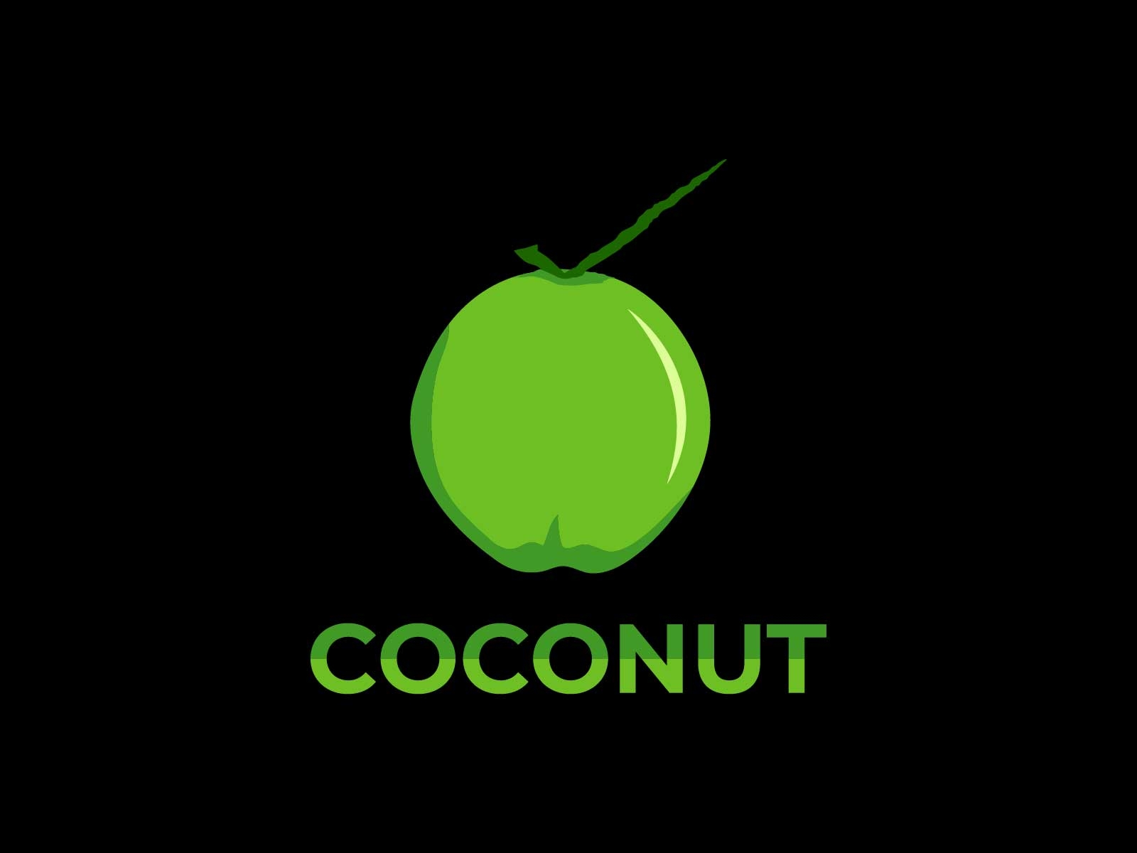 Coconut Logo Graphic by Friendesigns · Creative Fabrica