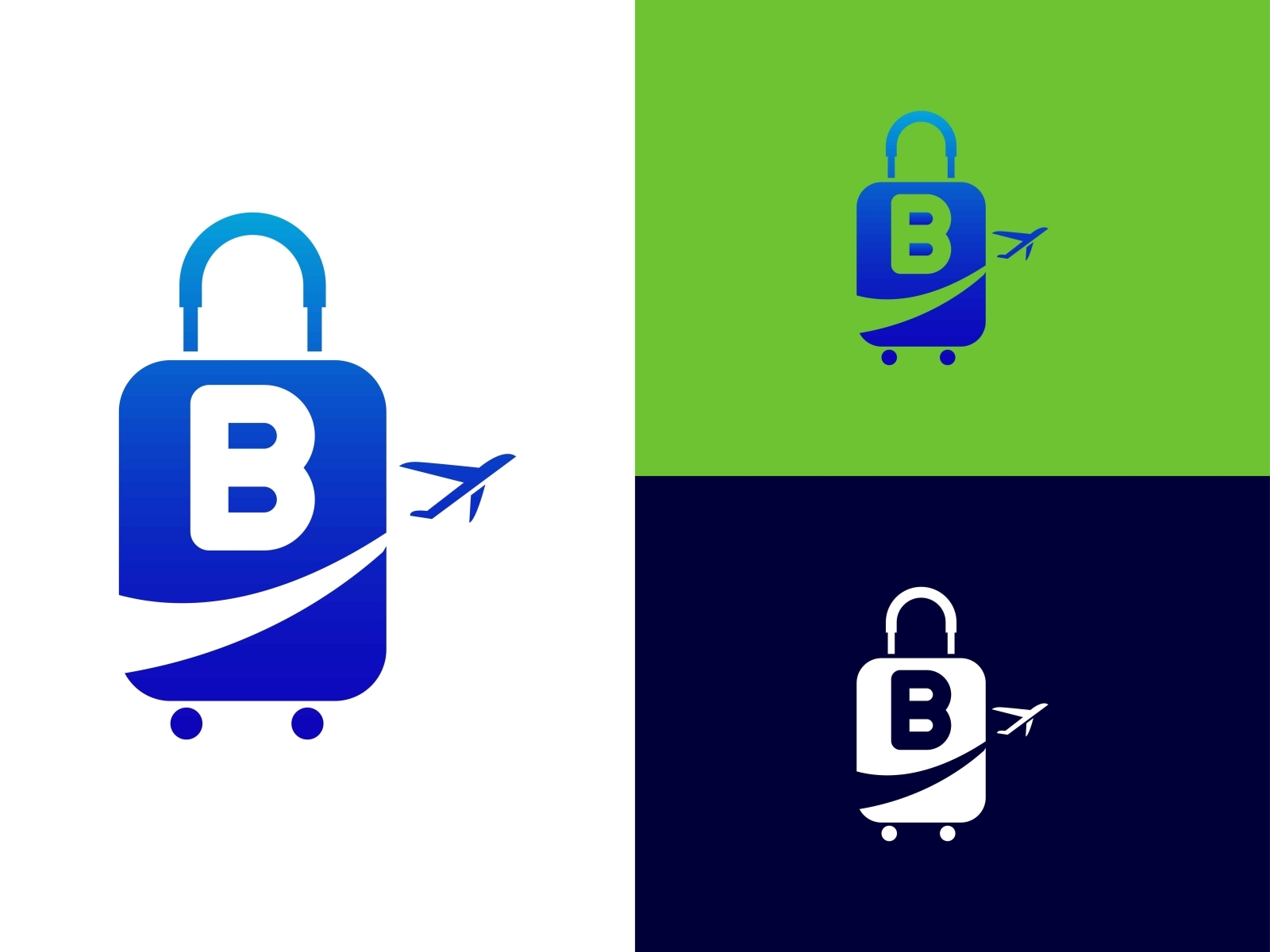 B Letter Travel Logo By Md Emon Sheik. UI/UX, Logo And Branding ...