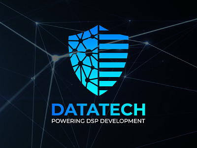 Datatech technology logo abstract aplications app application architecture brand branding business color colorful construction corporate digital engineering factory green hardware hexagon identity industry