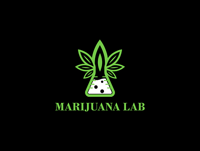 cannabis lab medical logo cannabis leaf cbd drug eco ganja green health hemp herb herbal lab logo logotype marijuana medical medicine nature oil organic