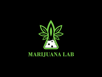 cannabis lab medical logo