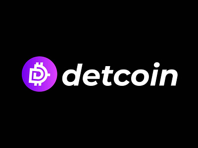 D letter crypto currency logo