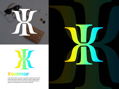 XI lettermark monogram logo design for fashion. branding business company creative design illustration logo media ui vector