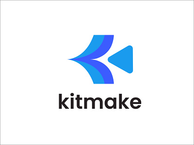 kitmake Logo Design - Video / Recording logo logobrainy logobuz logodaily logodesigners logoforyou logoidea logoideas logoinspirations logoinspire logomaker logomore logoroom video icon