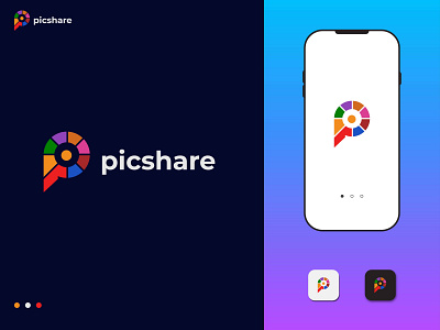 picshare-logo concept...  Branding