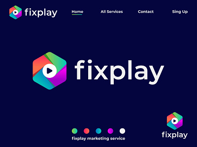 fixplay video logo for app
