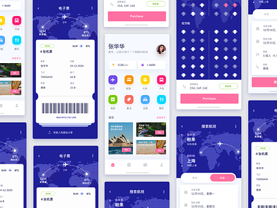 Travel app design, hope you like it app plane reservation ticket ui ux