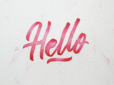 Hello Dribbble