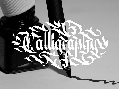 Calligraphy calligraphy handmade handwritten type typography