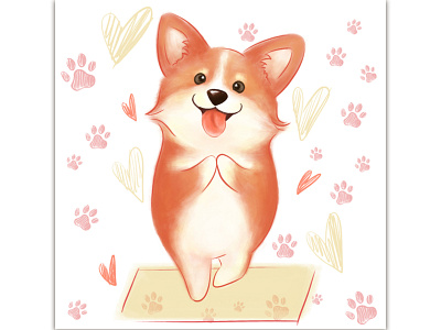 Doggy series_3 character children book illustration childrens book corgi dog dog art dog illustration doggie doggo doggy dogs illustration kid kidlit kidlitart kids kids illustration