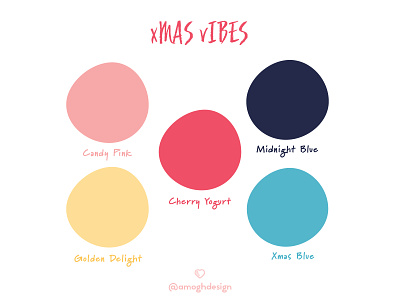 Christmas Colors blue christmas colors christmas colours color palette colors colorscheme colour colour palette dark design golden light pink red swatches ui xmas colors xmas colours yellow