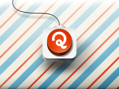 Quizers Icon app icon iphone quiz quizers ui