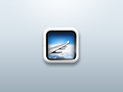 in the air, travel icon airplane airport app cloud icon ios iphone travel vacation