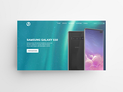 Product landing page