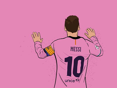 Lionel Messi barcelona football footballer illustration lionel messi premier league soccer sport