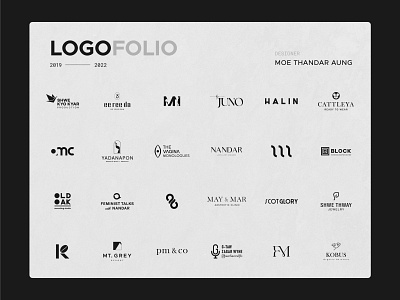 Logofolio branding graphic design icon logo logodesign logofolio logomark