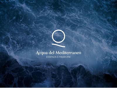 Acqua del Mediterraneo // Logo & Brand Identity Design branding graphic design logo