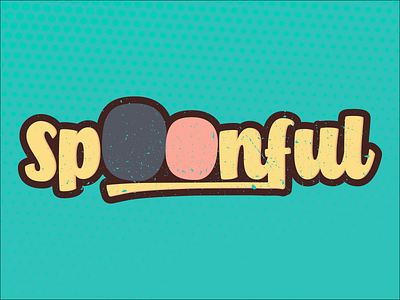 Spoonful - App Logo adobe illustrator app branding design icon illustrator logo typography ui vector