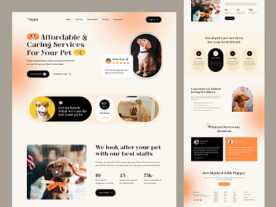 Petcare Landing Page