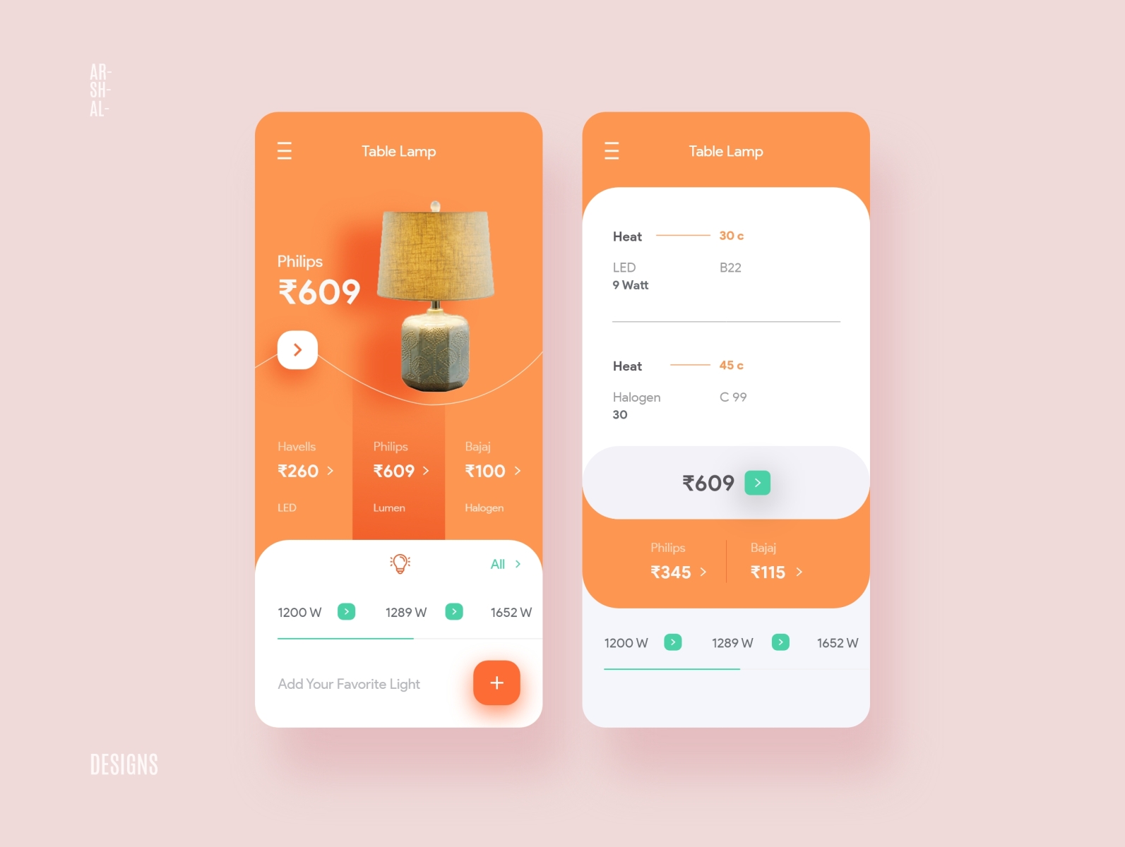 E-Commerce App UI Design Concept for Light adobe adobe xd bed bike car design home house illustration illustrator interior lamp light room ui ui design uidesign uiux ux website