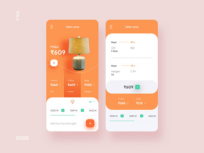 E-Commerce App UI Design Concept for Light