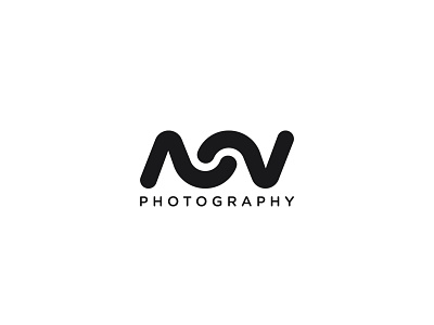 ASV black letter photography logo typogaphy
