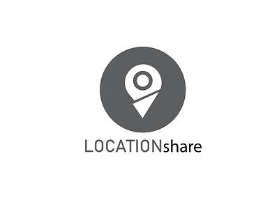 Lcation share Logo adobe illustrator appicon design icon logo logodesign vector