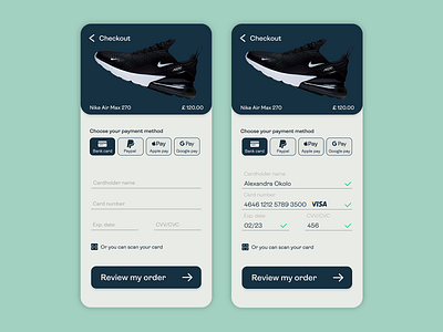 credit card checkout app credit card checkout dailyui design minimal ui