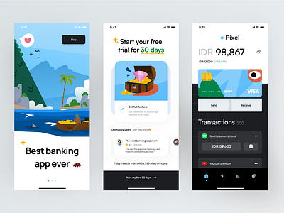 Pixel 💸 - Bank app