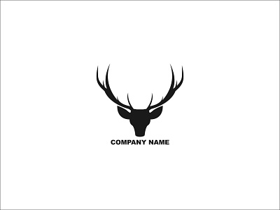 Deer silhouette logo